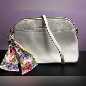 EUC Nanette Lepore - White Dome Crossbody